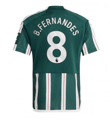 Manchester United Bruno Fernandes #8 Bortatröja 2023-24 Kortärmad